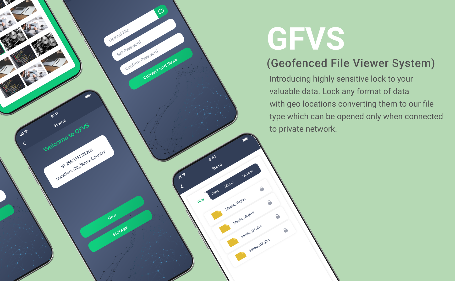 Geofenced File Viewer System